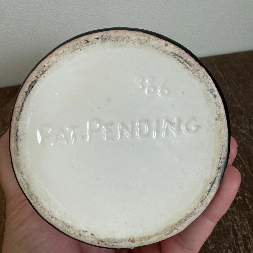 Old McDonald Farm Red Barrel‎ Jar Canister 4.75 inches REPLACEMENT - NO LID